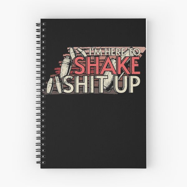 Item preview, I'm Here To Shake Shit Up Funny Bar Tender Bartender Quote Gear designed and sold by DynamicDesign.