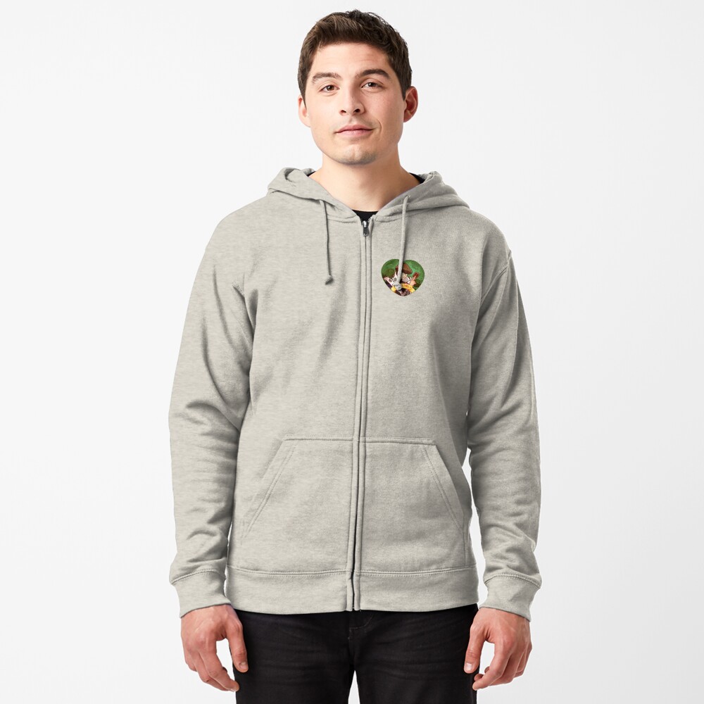 Item preview, Zipped Hoodie designed and sold by Purochen.