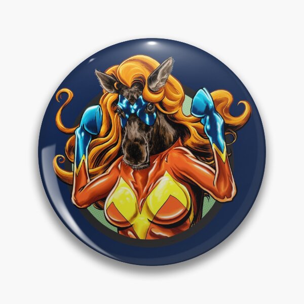 Item preview, Moose Marvel designed and sold by 13thFloorDesign.