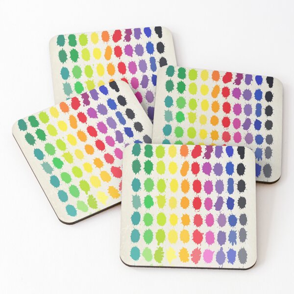 Item preview, Multi-color, rainbow splatter pattern designed and sold by yougalore.