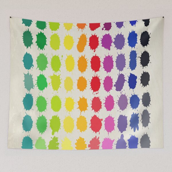 Item preview, Patrón de salpicaduras multicolor del arco iris designed and sold by yougalore.