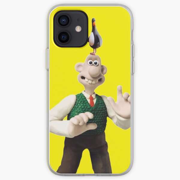 Wallace and Feathers McGraw penguin iPhone Soft Case