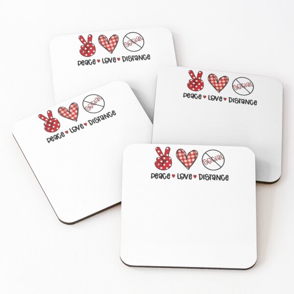 Item preview, Social Distance Peace Love Distance designed and sold by Matthew-Barry.