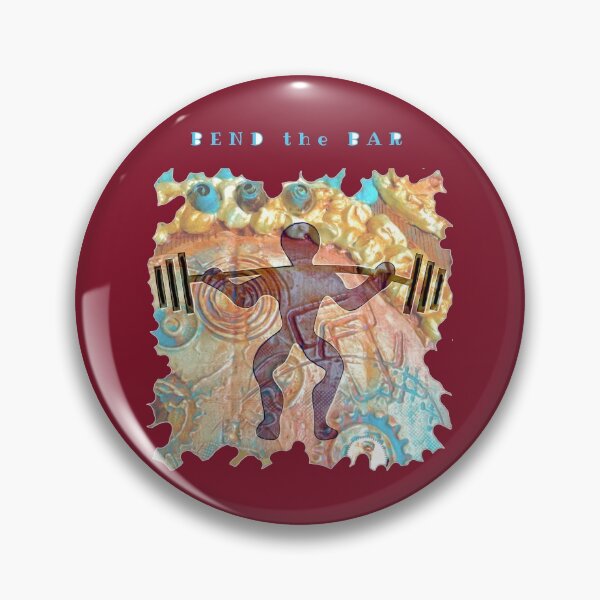 Item preview, WEIGHT LIFTER WORKOUT - BEND THE BAR designed and sold by Nicola Furlong’s ExuberArt.