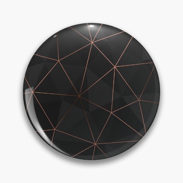 Kintsugi - Rose Gold Mesh Pin