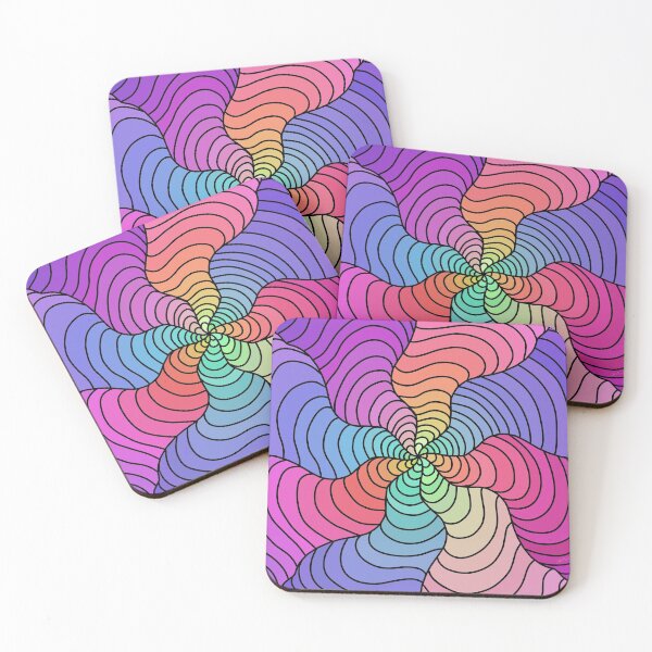 Item preview, Colourful abstract Artwork 2 - doodling style designed and sold by Julia Rudens.