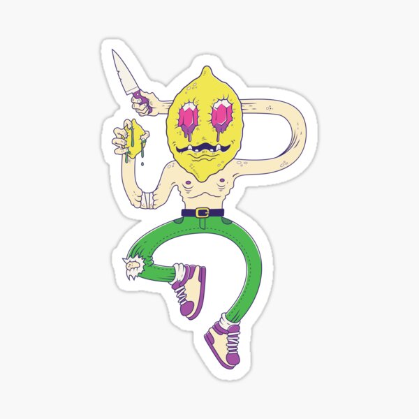 Freshly Squeezed Lemon Drop Sticker