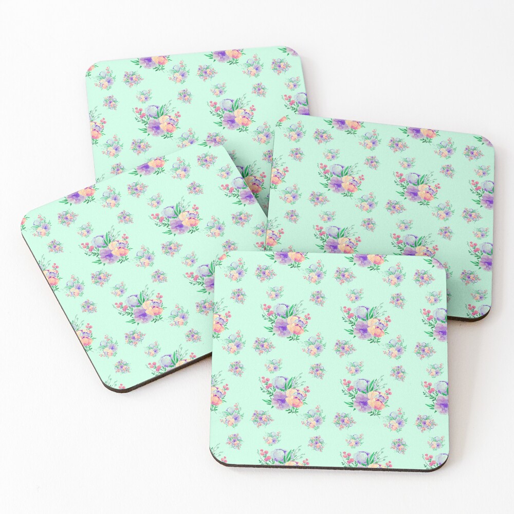 Item preview, Coasters (Set of 4) designed and sold by MyTribePatterns.