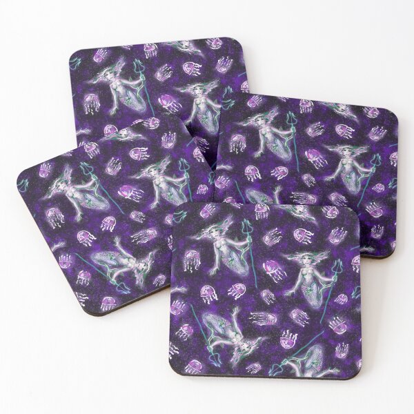 Item preview, Jellyfish Mermaid Queen in Amethyst designed and sold by ArgyleImp.