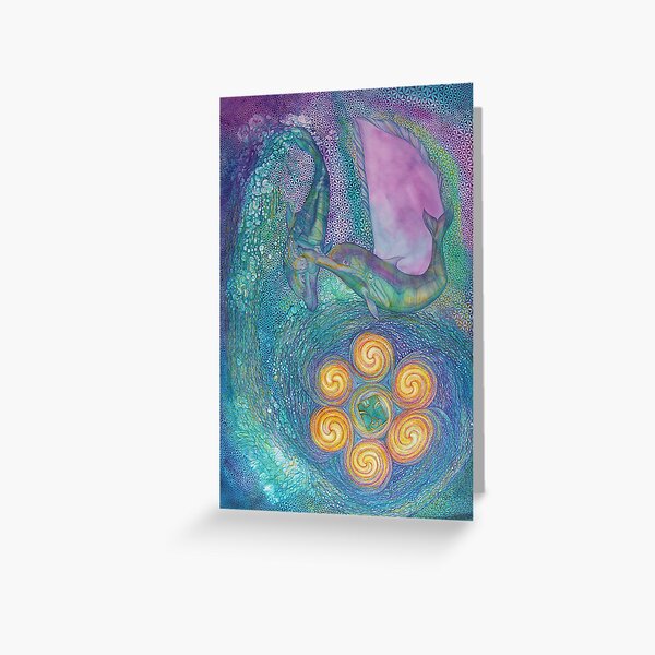 Maya Glyph Chuen Greeting Card