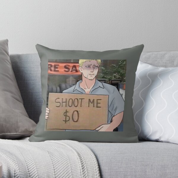 ATTAQUE SUR TITAN || Reiner Braun meme Coussin