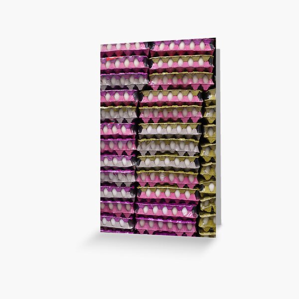 Lots of little white eggs Greeting Card