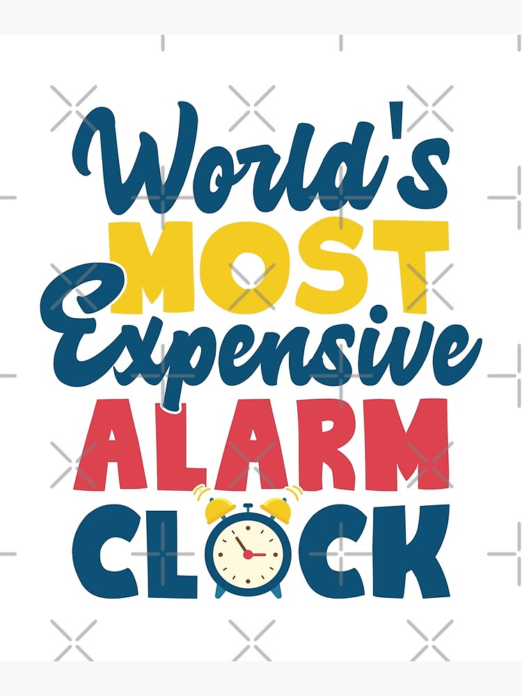 Expensive alarm online clock