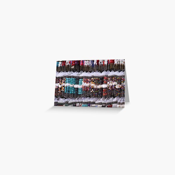 A multitude of bracelets Greeting Card