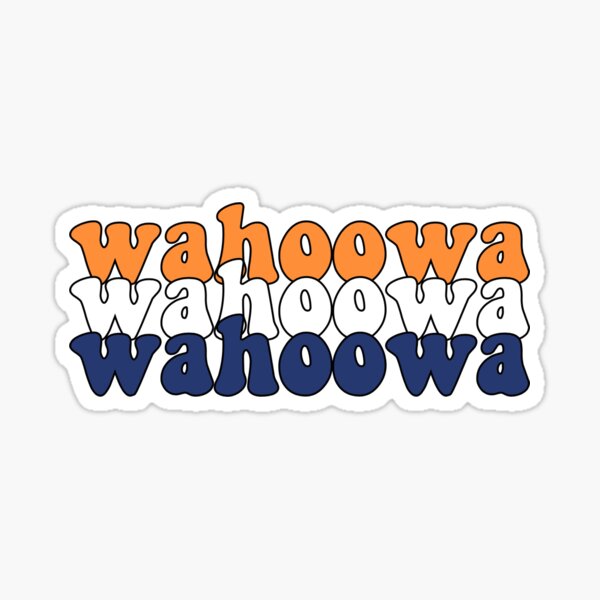wahoowa Sticker