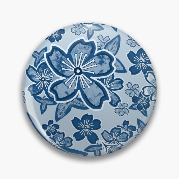 Item preview, Limited Blue Floral designed and sold by Giliane Bader.
