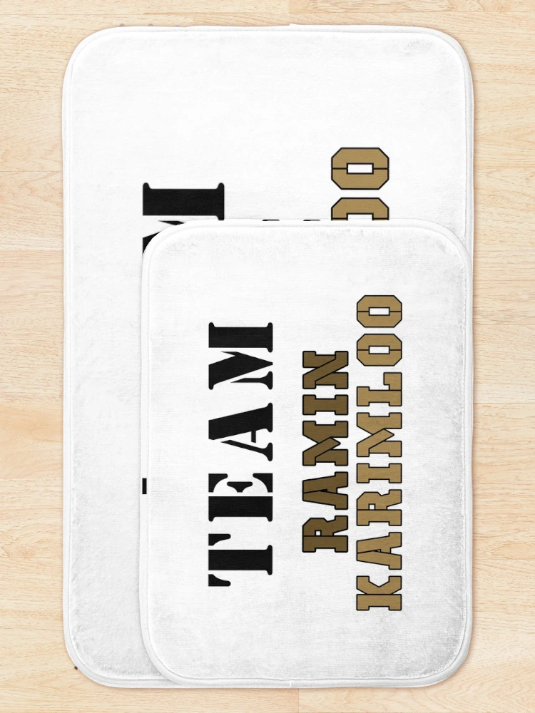 Thumbnail 5 of 6, Bath Mat, Team Ramin Karimloo designed and sold by Backstage by Leyzel.