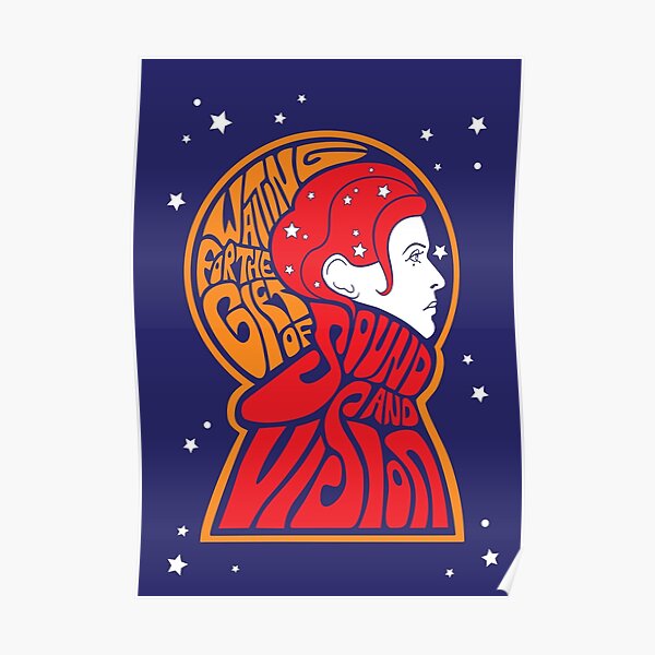 Bowie Sound et Vision I Poster