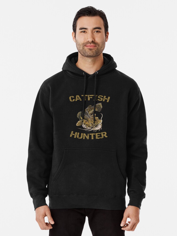 Catfish Hunter, Flathead Catfish Pullover Hoodie for Sale by blueshore