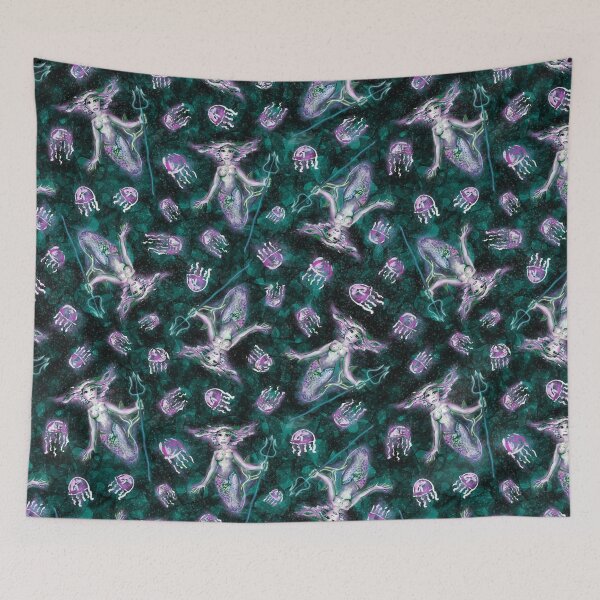 Item preview, Medusa sirena reina en jade designed and sold by ArgyleImp.