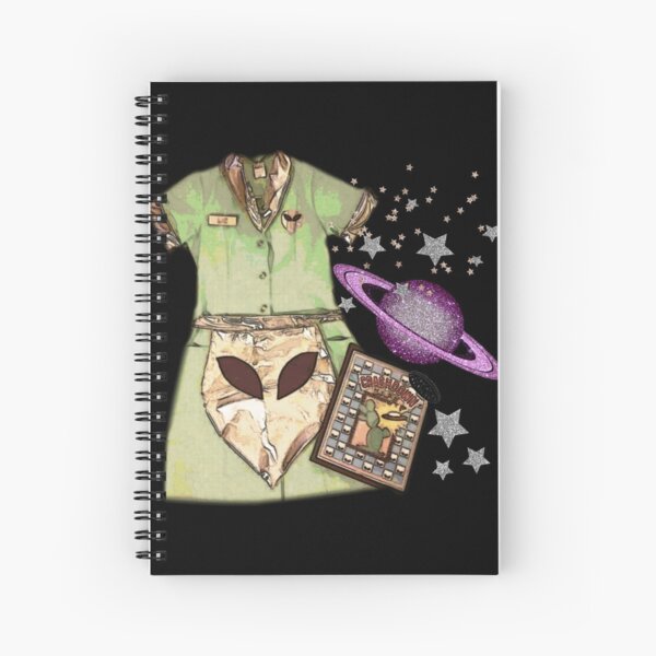 Roswell TV show Liz Parker work uniform Spiral Notebook