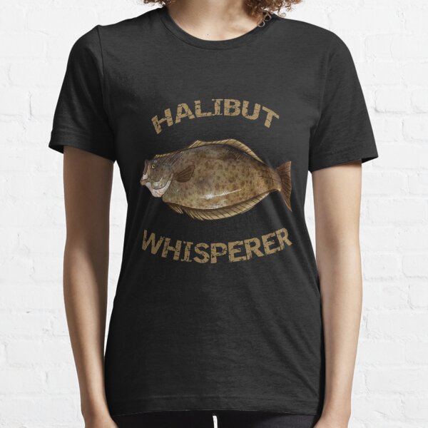Halibut Fish T-shirt Design Vector Download