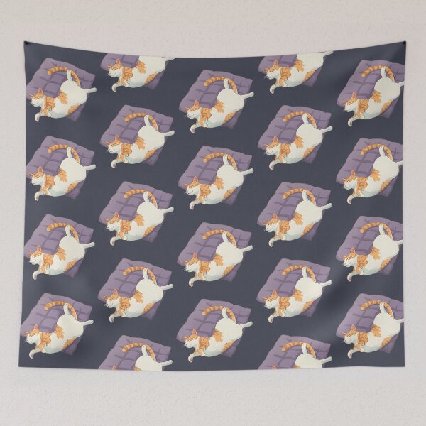Item preview, Sleeping Cat Orange Tabby designed and sold by maygreen.