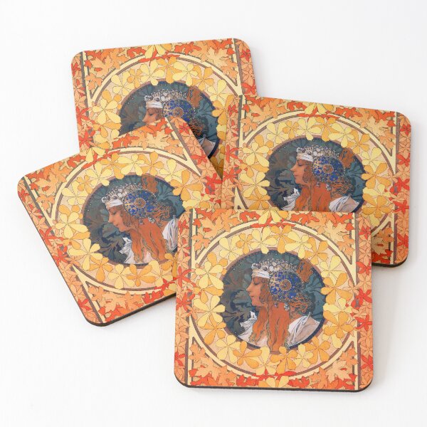 Item preview, Mucha Zodiac girl designed and sold by Achilleus.