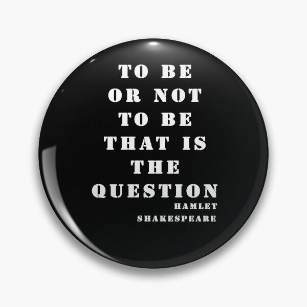 Item preview, To be or not to be bold Quote designed and sold by Stageystuff.