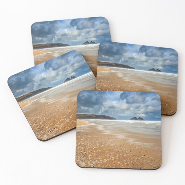Item preview, Wave Patterns on Holywell Beach  designed and sold by bitm2007.
