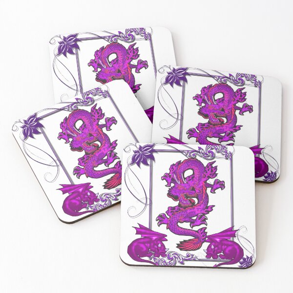 Item preview, PINK DRAGON designed and sold by Sonia Jones Art.