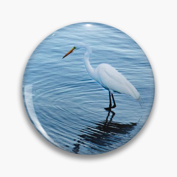 Item preview, Great Egret by the shore... designed and sold by Nancy Richard.
