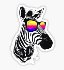 Cool Zebra Sticker