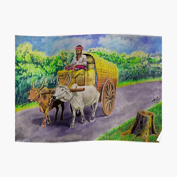 Bullock cart HD wallpapers | Pxfuel