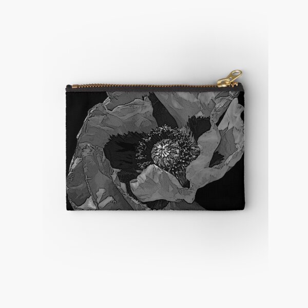Item preview, Poster Effect Grey Poppy designed and sold by WildandDivine.