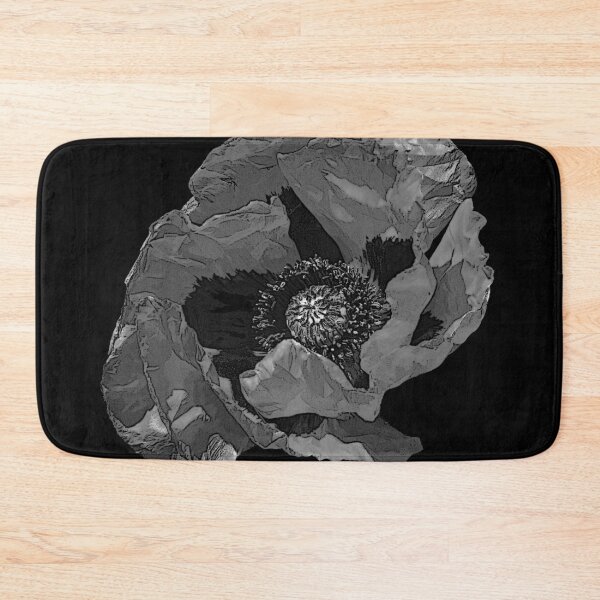 Item preview, Poster Effect Grey Poppy designed and sold by WildandDivine.