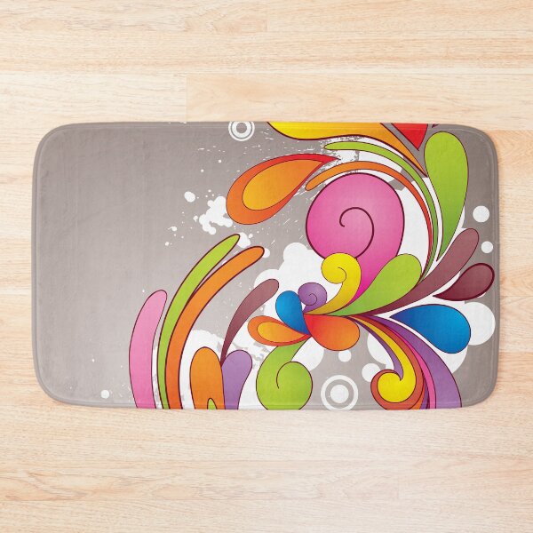 Item preview, Multi-color, rainbow splatter pattern designed and sold by yougalore.
