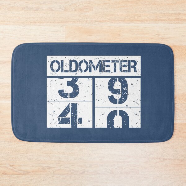 Item preview, Oldometer from 39 to 40 years old 40th Birthday party funny gift  designed and sold by alenaz.
