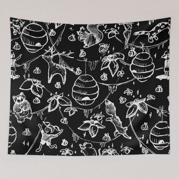 Item preview, Child Care Worker | Hand Drawn Design | Dark Apparel designed and sold by PureCreations.