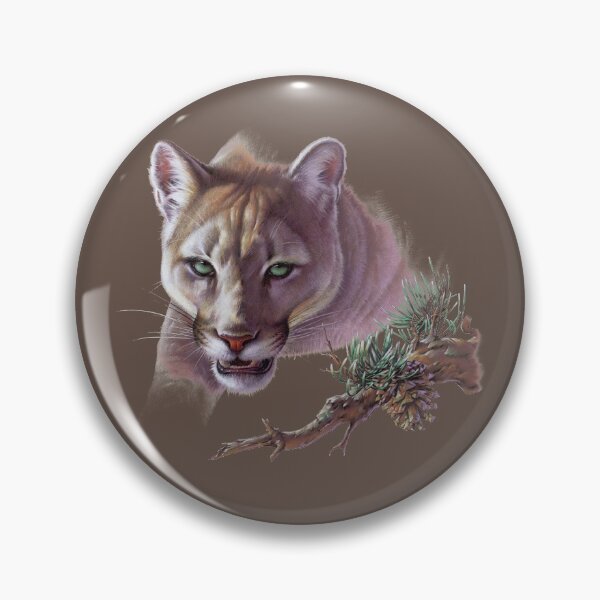Item preview, Mountain Lion Portrait designed and sold by Salmoneggs.