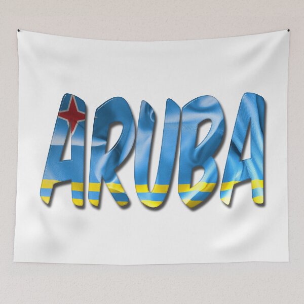 Item preview, Aruba Word With Flag Texture designed and sold by MarkUK97.