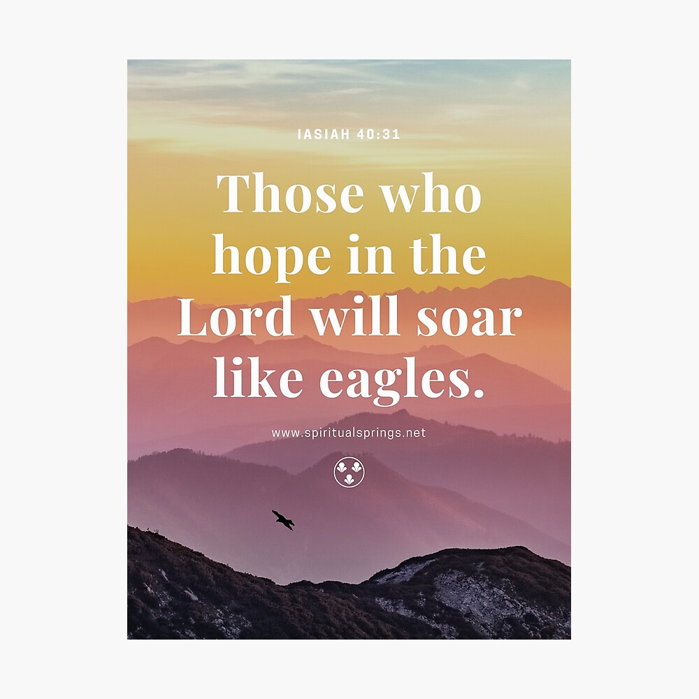 Poster Citation Biblique De Motivation Foi Reussite Carriere Par Mairabay Redbubble