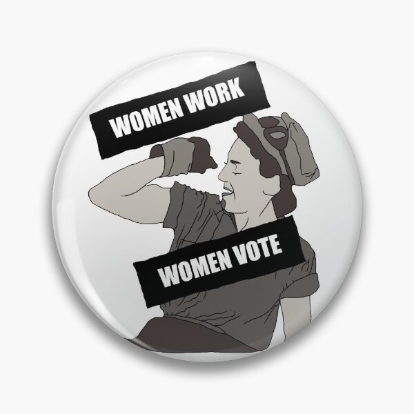 Item preview, Women Work! Women Vote! designed and sold by djalicat.