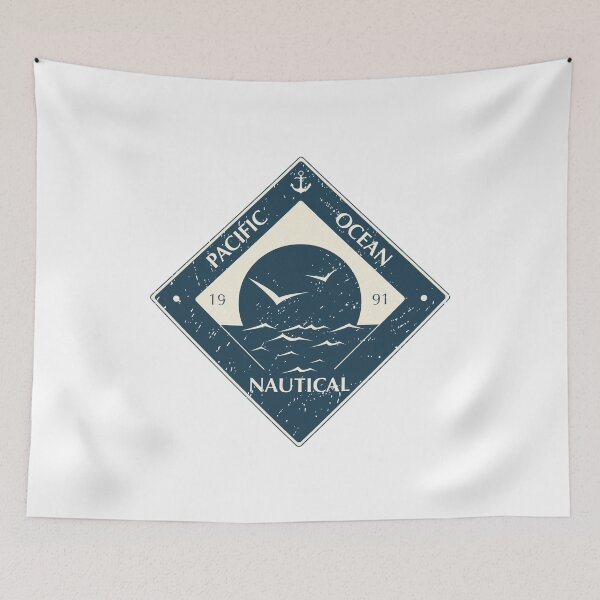Item preview, Nautical 91 ocean - Vintage designed and sold by NevesMarkt.