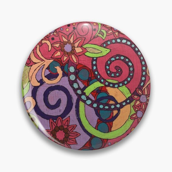 Item preview, Girly Swirls by Candace N. designed and sold by CreativeClayArt.