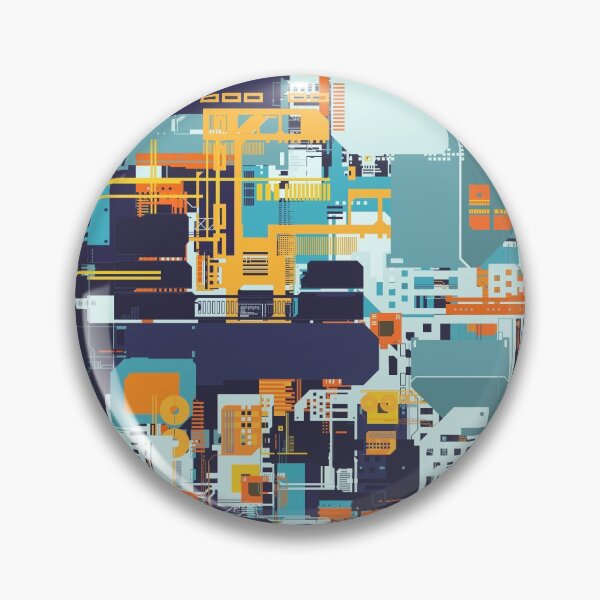 Item preview, Tech Geek Abstract Pattern designed and sold by Lyle Hatch.