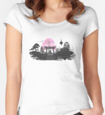 Sakura - Kyoto Japan Women's Fitted Scoop T-Shirt