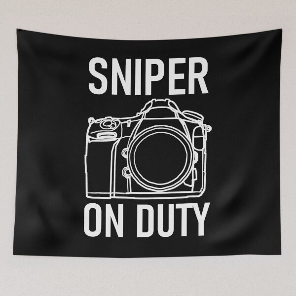 Item preview, Sniper on duty featuring Nikon D850 designed and sold by arthatbeat.