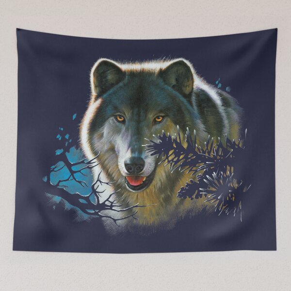Item preview, Stalking Wolf designed and sold by Salmoneggs.
