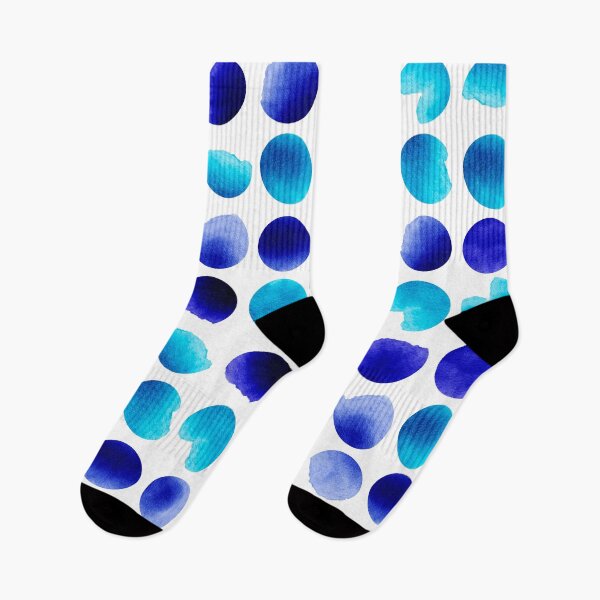 Item preview, Blue watercolor dots designed and sold by orsinha.